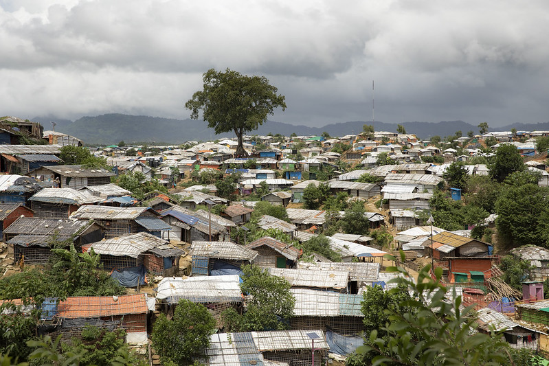 Cox’s Bazar Rohingya refugee settlement